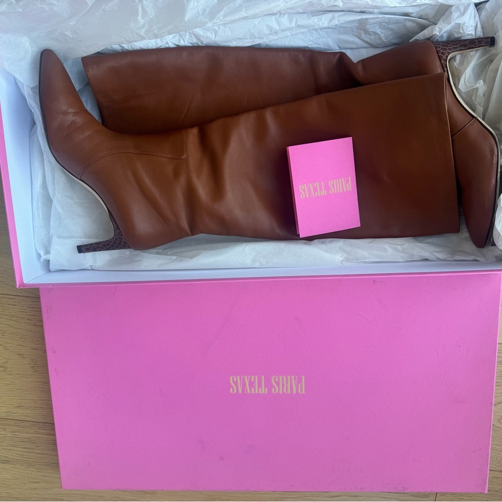 Paris Texas Tan Boot